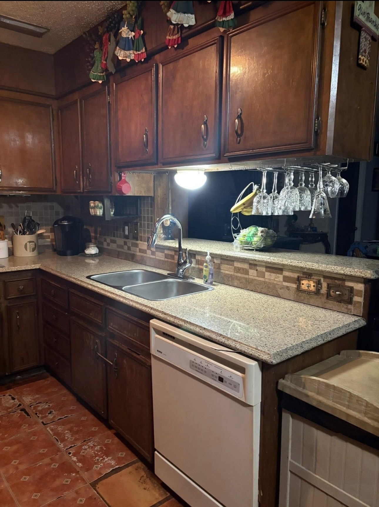 Dishwasher after cleaning